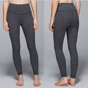 Lululemon Athletica Gray Ankle Leggings
